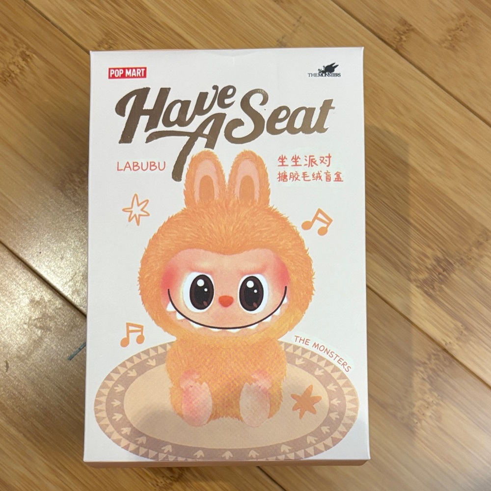 Pop Mart Labubu 'Have A Seat' Collectible Figure New and Sealed